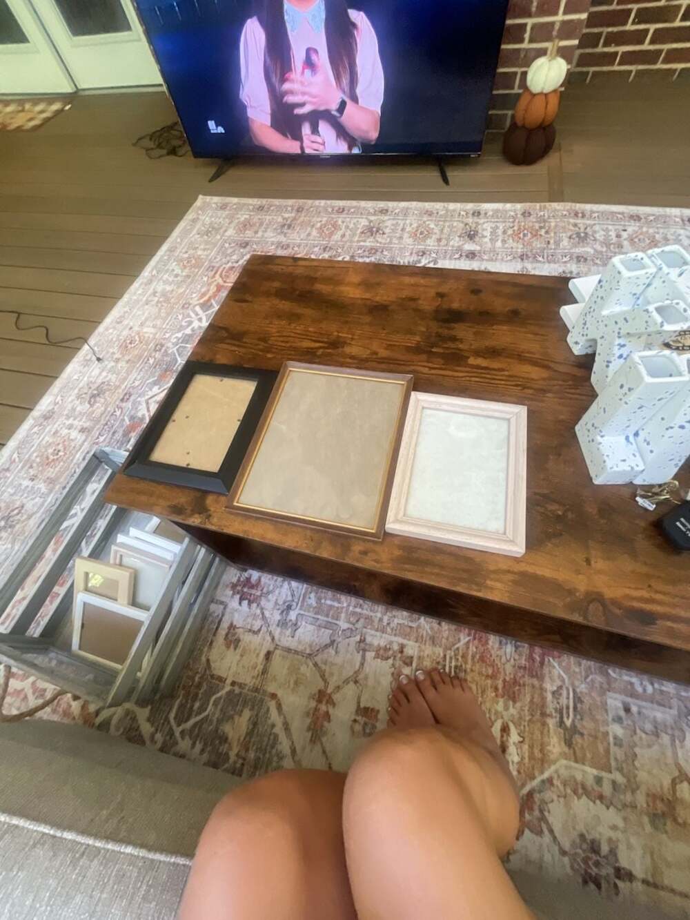 Unbranded Picture Frame Lot of 3 Assorted Sizes